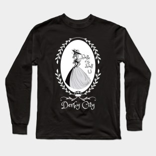 Derby City Collection: Belle of the Ball 3 (Black) Long Sleeve T-Shirt